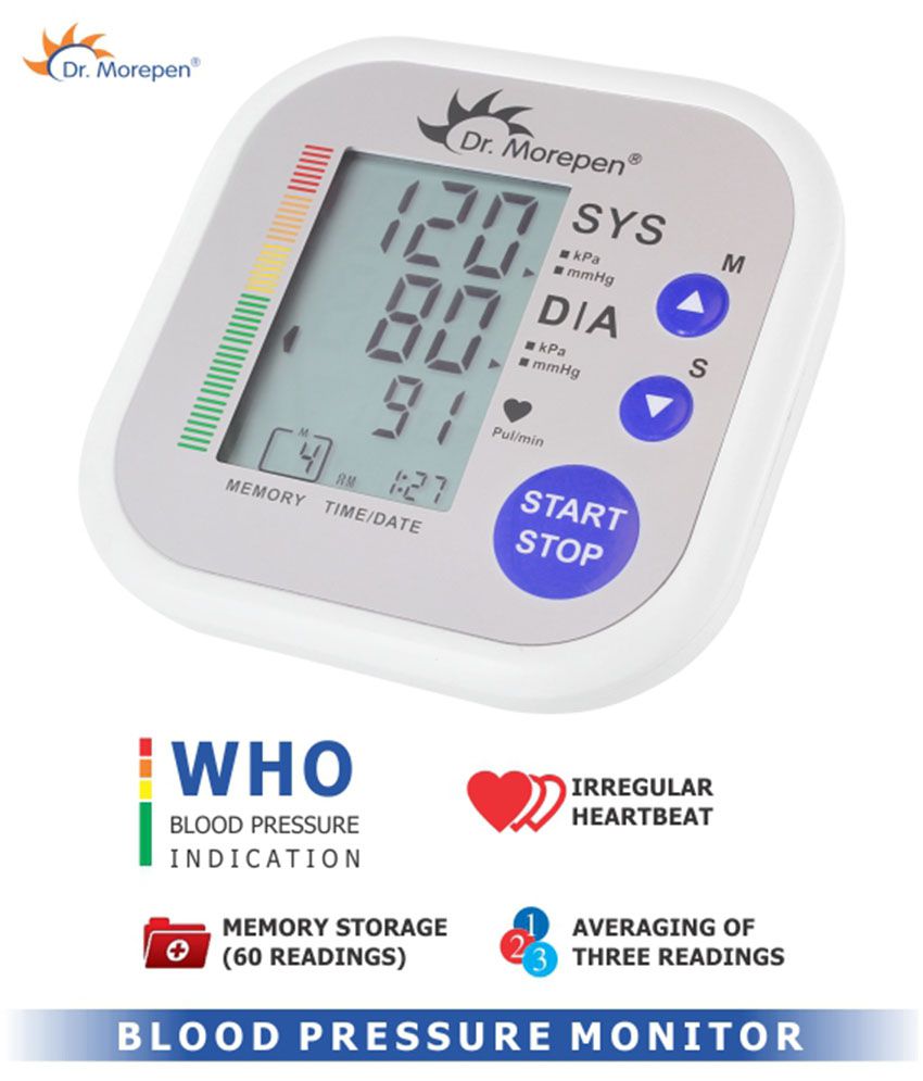 dr morepen bp monitor accuracy