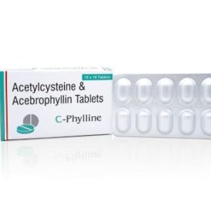 C phyllin tablets used for asthma and chronic bronchitis.